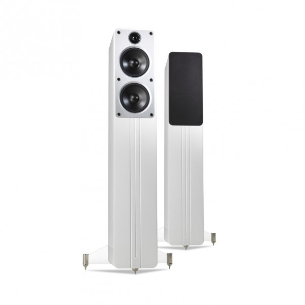 Q Acoustics Concept 40 Gloss White Floorstanding Speaker (Pair)