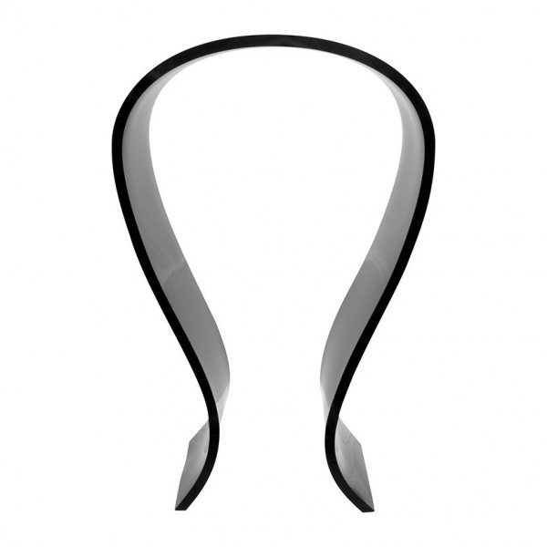 Fisual Black Acrylic Universal Headphone Stand