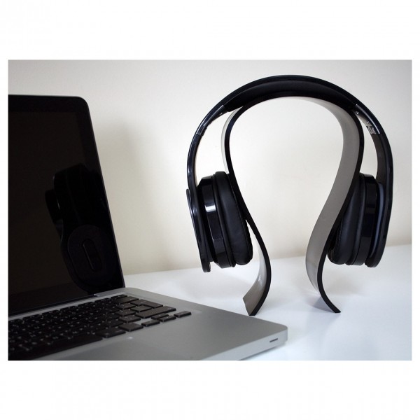 Fisual Black Acrylic Universal Headphone Stand
