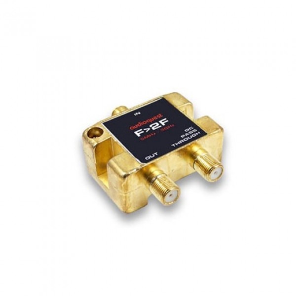 AudioQuest F to 2F Connector Splitter