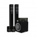 Monitor Audio Radius R270 AV Gloss Black 5.1 Speaker Package
