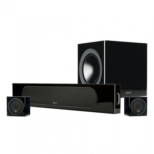 Monitor Audio Radius One AV Black 5.1 Speaker Package