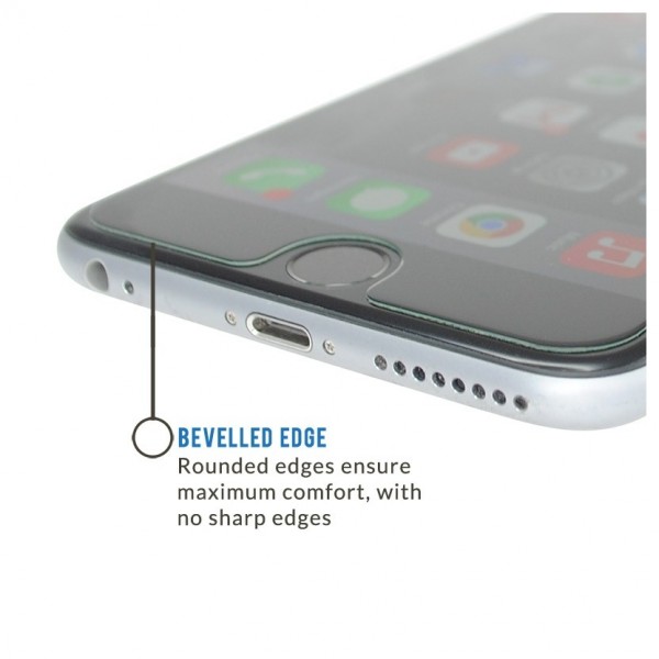 Mighty Mate Tempered Glass Screen Protector For iPhone 6 Plus, 7 Plus, 8 Plus