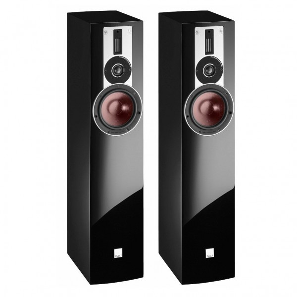 DALI Rubicon 5 Gloss Black Floorstanding Speakers (Pair)