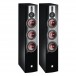 DALI Rubicon 8 Floorstanding Speakers (Pair), Gloss Black