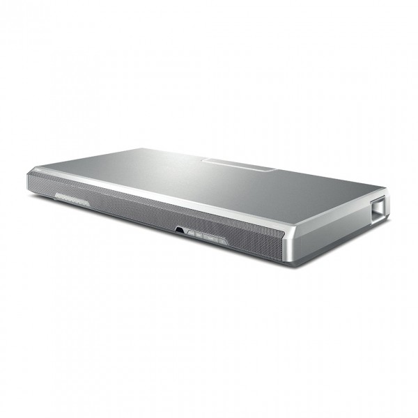Yamaha SRT-1500 Silver Digital Sound Projector Soundbase w/ MusicCast