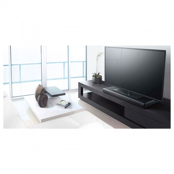 Yamaha SRT-1500 Silver Digital Sound Projector Soundbase w/ MusicCast