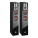 DALI Opticon 6 Black Ash Floorstanding Speakers (Pair)