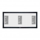 Grandview Cyber Series Fixed Frame Acoustic Transparent 2.35:1 Home Cinema Screen 143 inch (11ft Wide)