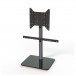 Spectral Just-Racks TV600SP Aluminium / Black Glass TV Stand w/ Soundbar Adapter