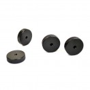 Atacama HD-S 20mm Dia vloer spike schoenen (4 Pack), Satin Black