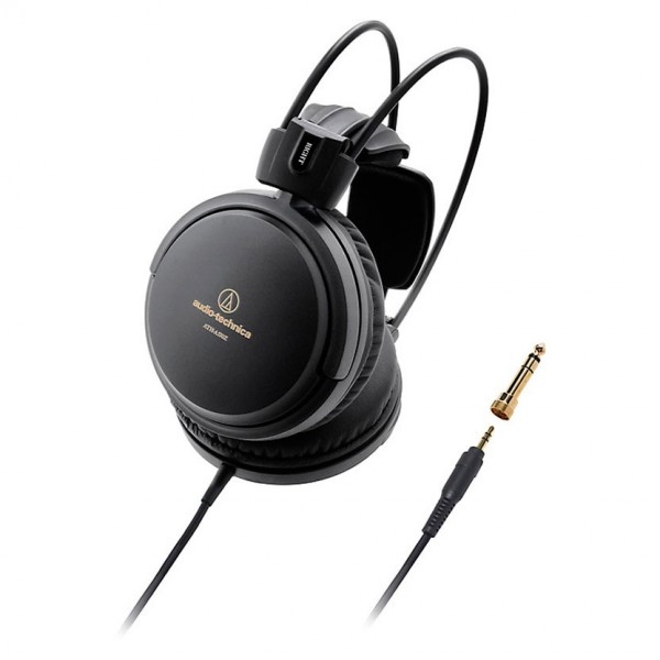 Audio Technica ATH-A550Z Black High Fidelity Closed Back Headphones