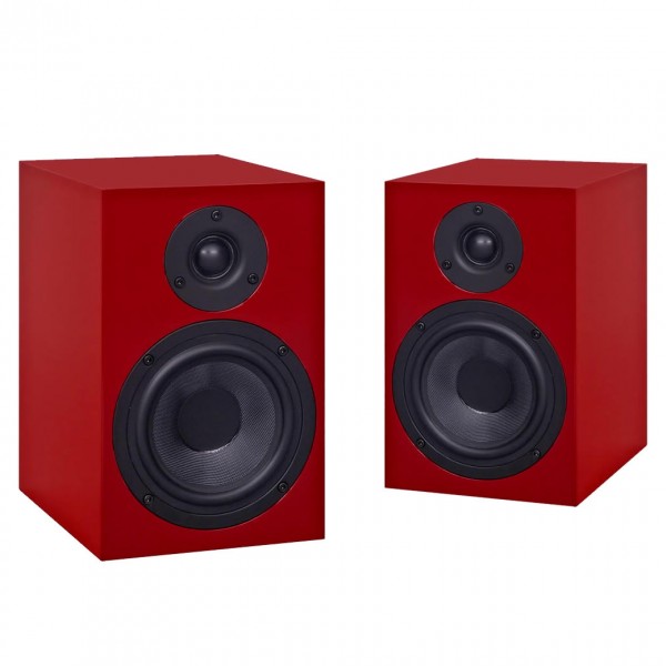 Pro-Ject  Speaker Box 5 Gloss Red Passive Bookshelf Speakers (Pair)