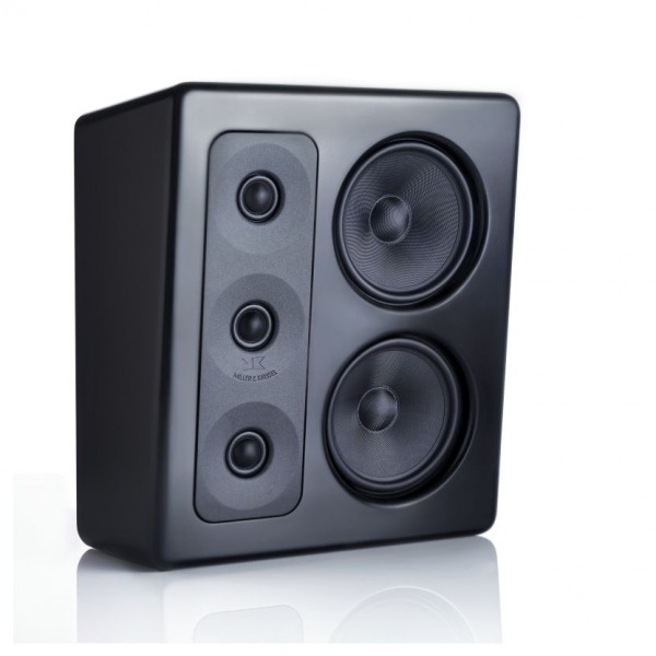 M&K MP300 Satin Black Left On-Wall Speaker (Single)