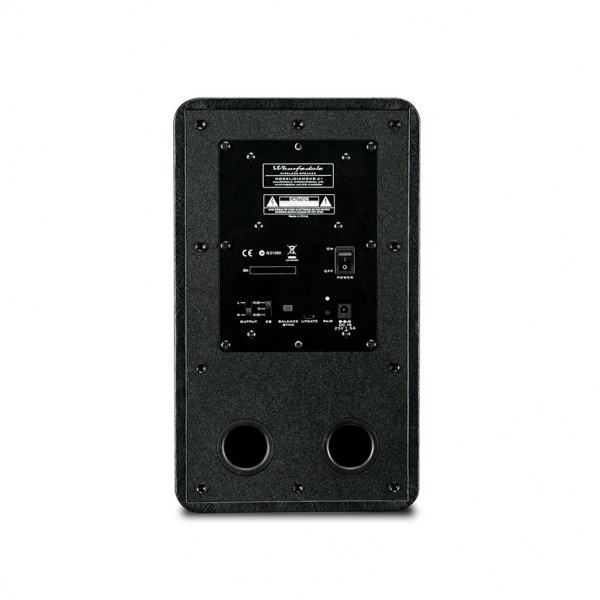 Wharfedale Diamond A1 Black Active Bookshelf Speakers (Pair)