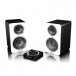 Wharfedale Diamond A1 Active Speakers, White