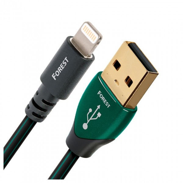 AudioQuest Forest USB A To Apple Lightning Cable 0.75m