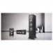 ELAC Uni-Fi FS U5 Satin Black Floorstanding Speakers (Pair)