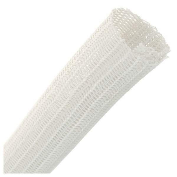 Fisual White Expandable Self Closing Cable Tidy 50mm - Price Per Metre