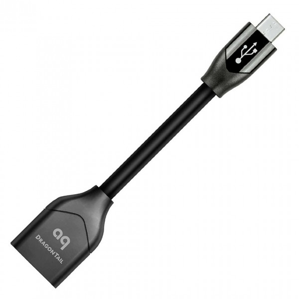 AudioQuest Carbon DragonTail USB Adaptor For Android Devices (A - Micro B)