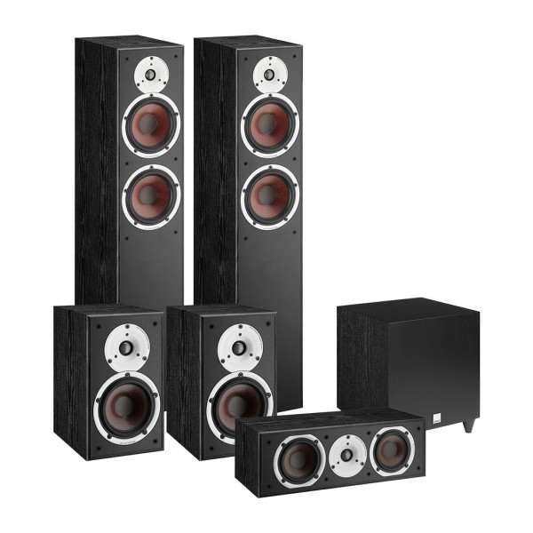 DALI SPEKTOR 6 Black Ash 5.1 Speaker Package