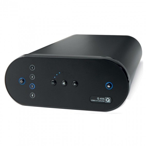 Q Acoustics AVA Black Stereo Amplifier w/ Bluetooth