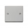 Click Deco Enkel Gang Blanco Plaat, Gepolijst Chroom