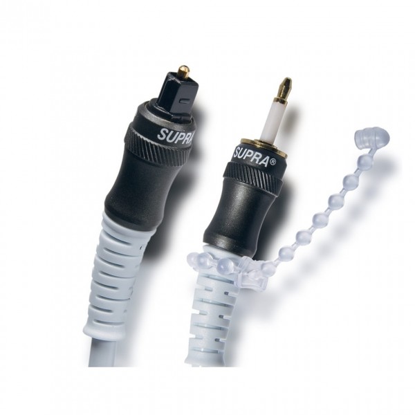 Supra ZAC Toslink To Mini Digital Optical Cable 1m