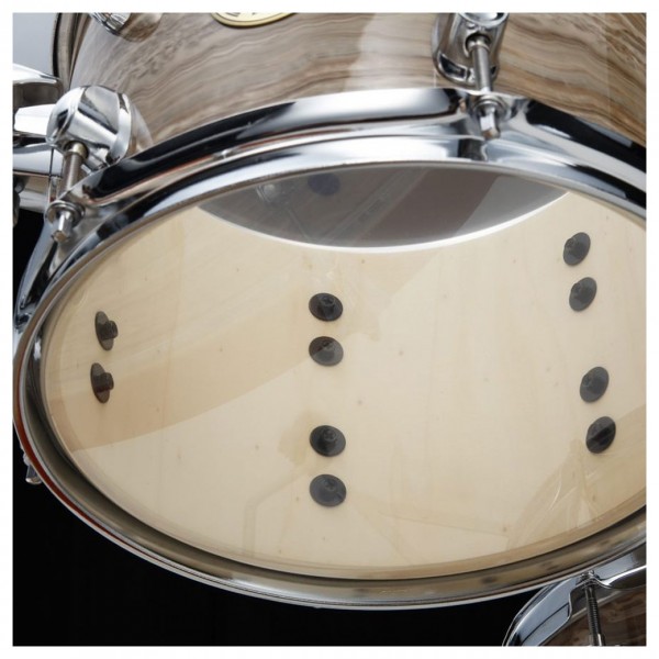 Tama Club-Jam Shell Pack w/ Cymbal Holder, Cream Marble Wrap - Tom
