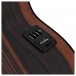 Cordoba 21T-CE Tenor Ukulele, Spruce/Striped Ebony