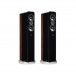 Q Acoustics Concept 500 Gloss Black / Rosewood Floorstanding Speakers (Pair)