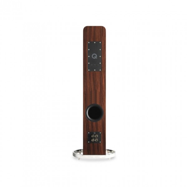 Q Acoustics Concept 500 Gloss Black / Rosewood Floorstanding Speakers (Pair)