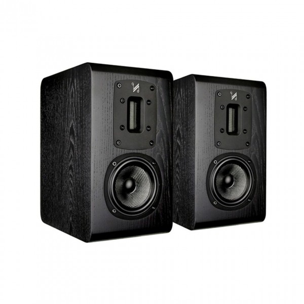 Quad S Series S2 Bookshelf Speakers (Pair), Black Oak (1)