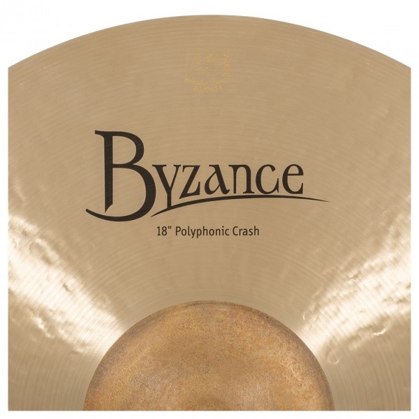 Meinl Byzance Traditional 18'' Polyphonic Crash Cymbal
