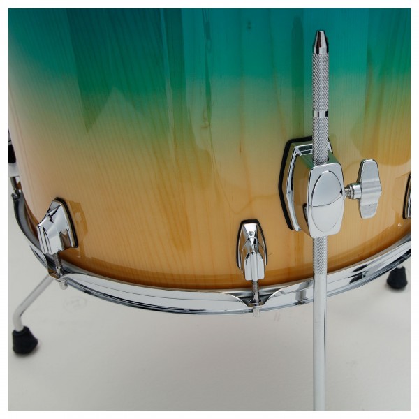 Tama Superstar Classic Exotix 22" 7pc, Caribbean Lacebark Pine Fade - Shell Detail