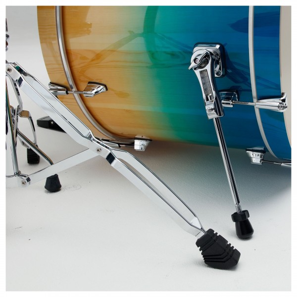 Tama Superstar Classic Exotix 22" 7pc, Caribbean Lacebark Pine Fade - Bass Drum