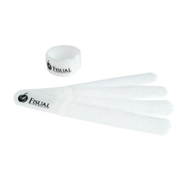 Fisual Chunky Cable Ties White 40 Pack