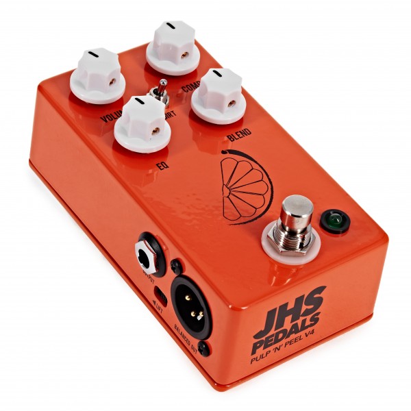 JHS Pedals Pulp 'N Peel V4 3 Knob Compressor/Preamp Pedal at