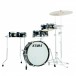 Tama Club-Jam Pancake 18' 4pc Shell Pack, Hairline Black