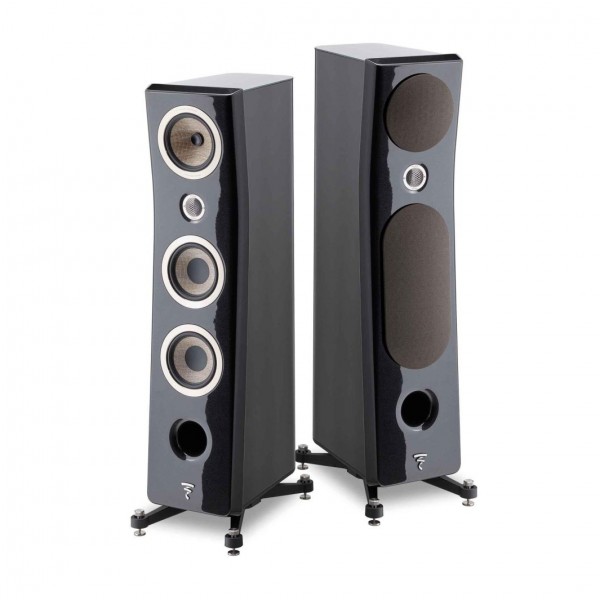 Focal Kanta No2 Gloss Black 3-Way Floorstanding Speakers (Pair)