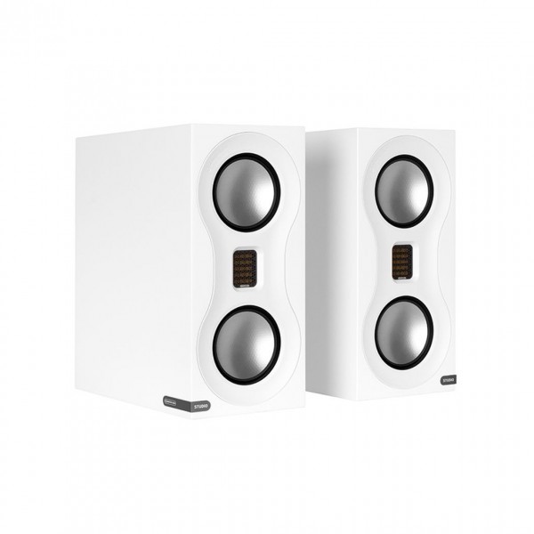 Monitor Audio STUDIO White Bookshelf  Speakers (Pair)