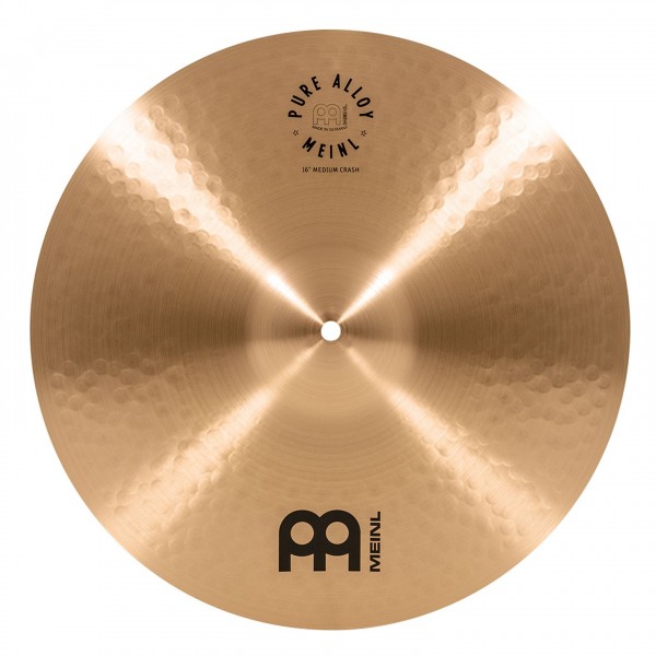 Meinl Pure Alloy Cymbal Set (PA14MH, PA16MC, PA20MR) - Crash