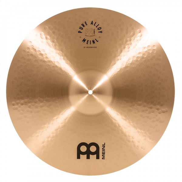 Meinl Pure Alloy Cymbal Set (PA14MH, PA16MC, PA20MR) - Ride