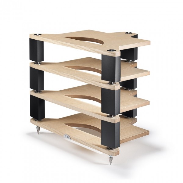 Naim FraimLite Natural Ash w/ Black Uprights 115mm Shelf Modules (2 Pack)