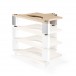 Naim FraimLite Natural Ash with Silver Uprights 190mm Shelf Module (Single)