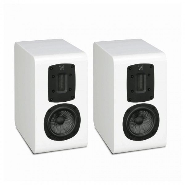 Quad S Series S1 Piano White  Bookshelf Speakers (Pair)