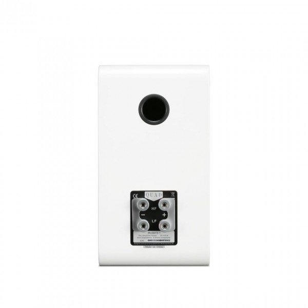 Quad S Series S1 Piano White  Bookshelf Speakers (Pair)