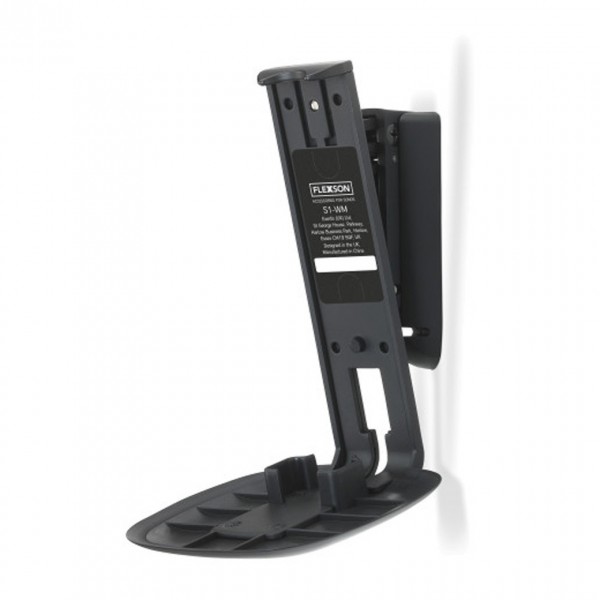 Flexson Black Wall Bracket For SONOS One (Single)