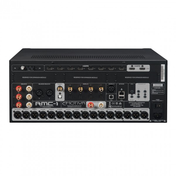 Emotiva Black RMC-1 16 Channel AV Processor