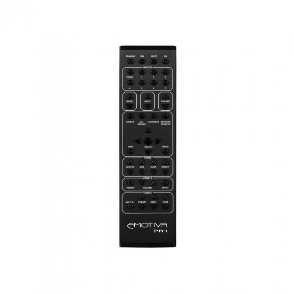 Emotiva Black RMC-1 16 Channel AV Processor